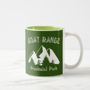 Goat Range Provincial Park Two-Tone Coffee Mug