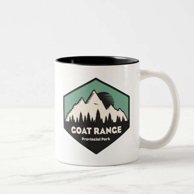 Goat Range Provincial Park Two-Tone Coffee Mug (Right)