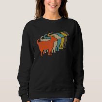 Goat Retro Goat Goats Farm 1 Sweatshirt