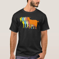 Goat Retro Goat Goats Farm T-Shirt
