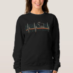 Goat Retro Heartbeat 80s Style Sweatshirt<br><div class="desc">Goat Retro Heartbeat 80s Style</div>