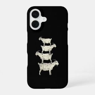 Goat Retro iPhone 16 Case