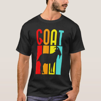 Goat Retro Themed T-Shirt