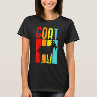 Goat Retro Themed T-Shirt