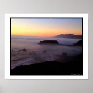 Goat Rock Sunset Photo Print (14 x 11)