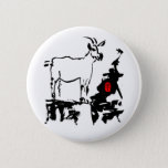 Goat Rocks Vietnamese Chinese Year Zodiac Button at Zazzle