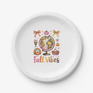 Goat Shirt Country Pumpkin Paper Plates