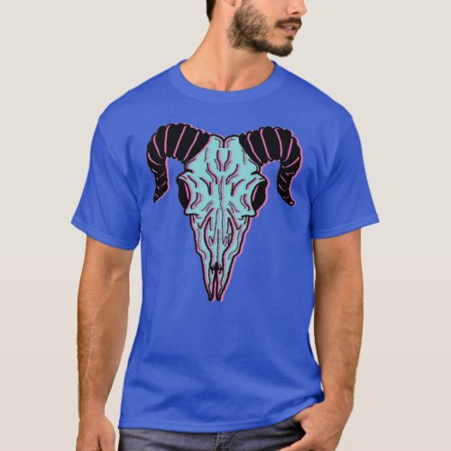 Goat Skull       3  T_Shirt