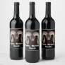 Goat Skull Face ,and Personalized Wine Label