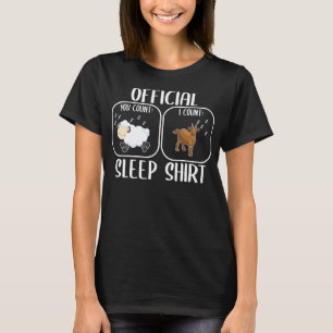 Goat Sleepshirt Counting Sheep T-Shirt