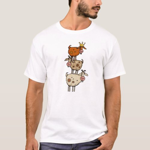goat stack T_Shirt