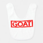 GOAT Stamp Baby Bib