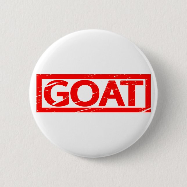 GOAT Stamp Button (Front)
