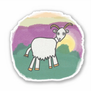 Goat Sticker