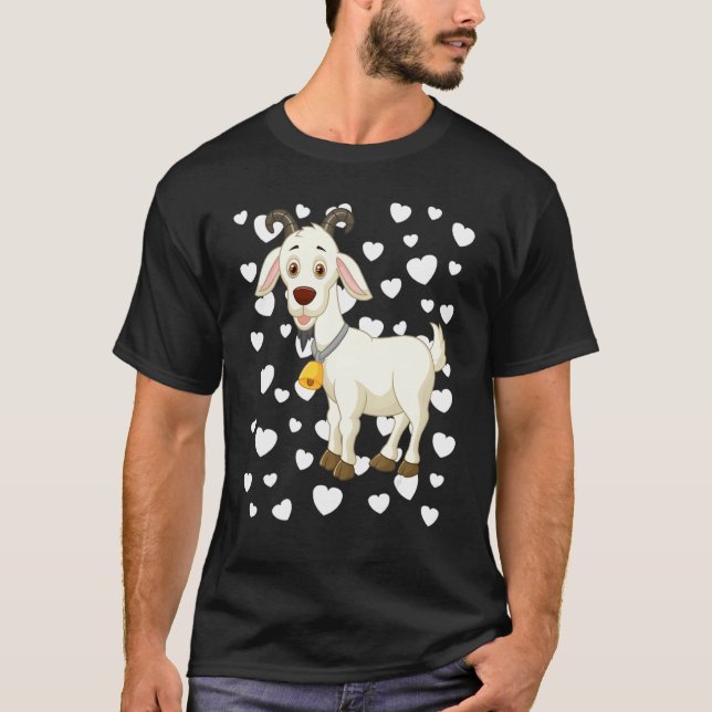 Goat Theme Baby Gender Neutral Nursery Room Farm A T-Shirt (Front)