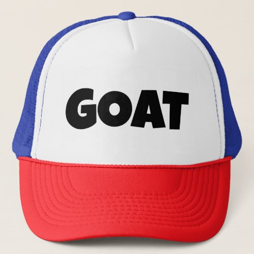 GOAT Trucker Hat