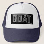 GOAT TRUCKER HAT<br><div class="desc">#gethiphopgear247 on Twitter for more Hiphop tees and hats.</div>