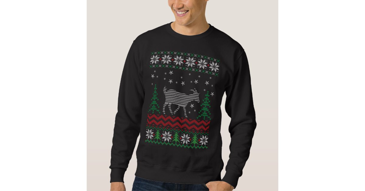 goat xmas sweater