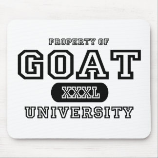 Goat University Mouse Pad