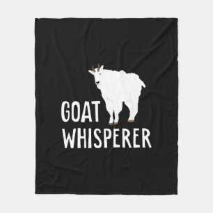 Goat Whisperer Funny Goat Farm Tshirt Pet Goat Fleece Blanket