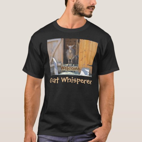 Goat Whisperer Mens T_Shirt