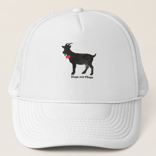 Goat With Fly Animals Goat Funny Saying Shirt Trucker Hat