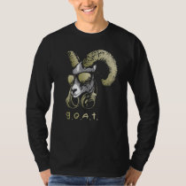 Goat With Sunglasses And Headphones  1 T-Shirt