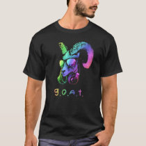 Goat With Sunglasses And Headphones   T-Shirt