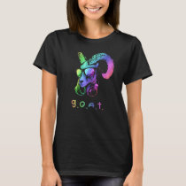 Goat With Sunglasses And Headphones   T-Shirt