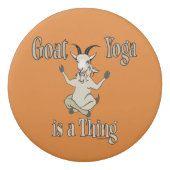 Goat Yoga is a Thing | GetYerGoat™ Eraser (Front)