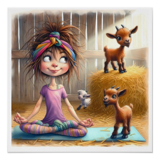 GOAT YOGA POSTER (Front)