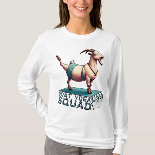Goat Yoga Squad Baaa_Maste T_Shirt