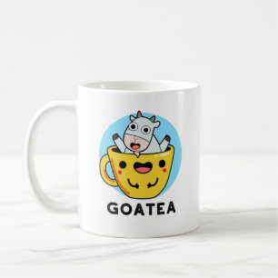 Goatea Funny Goat Tea Pun  Coffee Mug