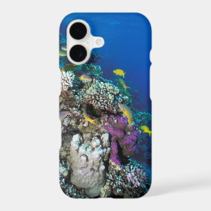 Goatfish Swarm Around Small Coral iPhone 17 Case