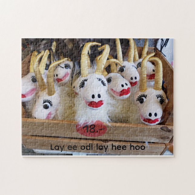 Goatherd sings Lay ee odl lay hee hoo  Jigsaw Puzzle (Horizontal)