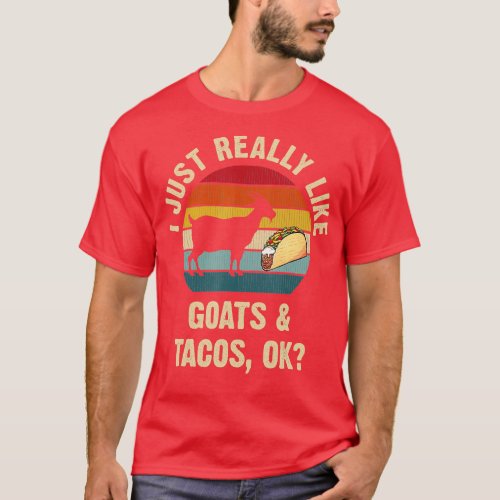 Goats and acos lover May 5 aco uesday Cute T_Shirt
