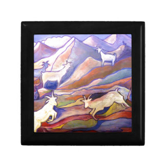 Goats and mountains gift box