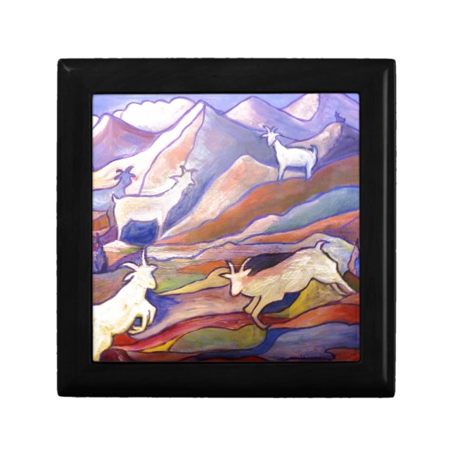 Goats and mountains gift box (Front)