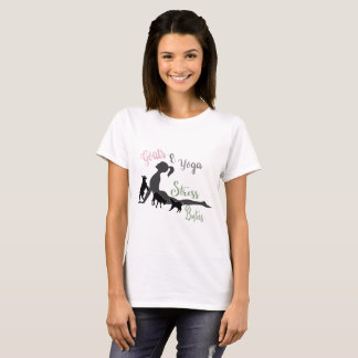 GOATs and YOGA | Stress Busters GetYerGoat T-Shirt