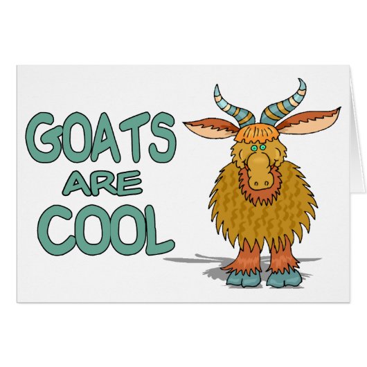 Goats Are Cool Cards (Front Horizontal)
