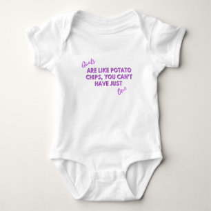 Goats Are Like Potato Chips You Can’t Have One Baby Bodysuit