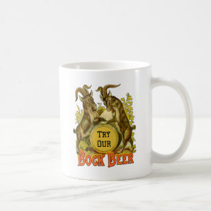 Goats Bock Beer Advertising Coffee Mug
