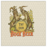Goats Bock Beer Advertising Fabric