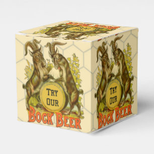 Goats Bock Beer Advertising Favor Boxes
