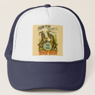 Goats Bock Beer Advertising Trucker Hat