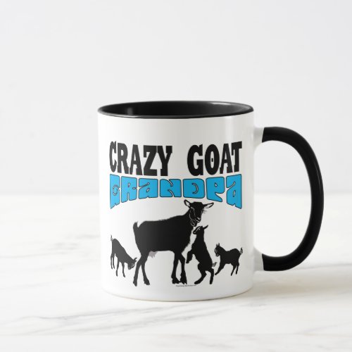 GOATS  Crazy Goat Grandpa GYG Mug