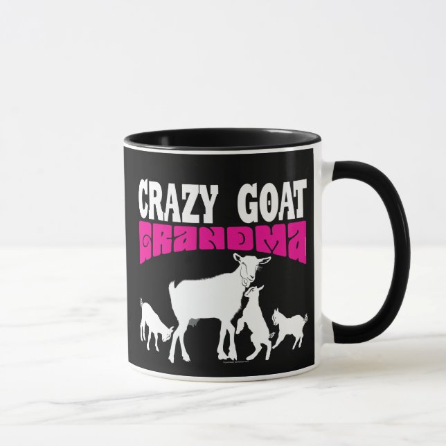 GOATS | I'm the Crazy Goat Grandma GYG Mug (Right)