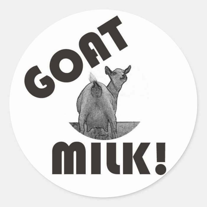GOATS MILK   ITS THE OTHER DAIRY STICKERS