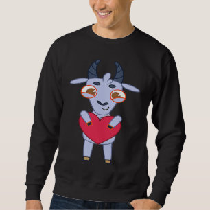 Goats valentines day sweatshirt