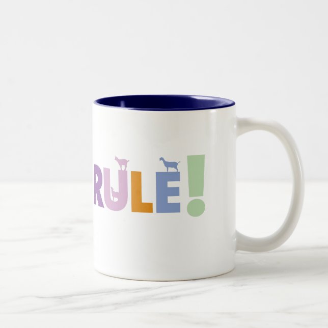 GOATSRULE.CR - Customized Two-Tone Coffee Mug (Right)